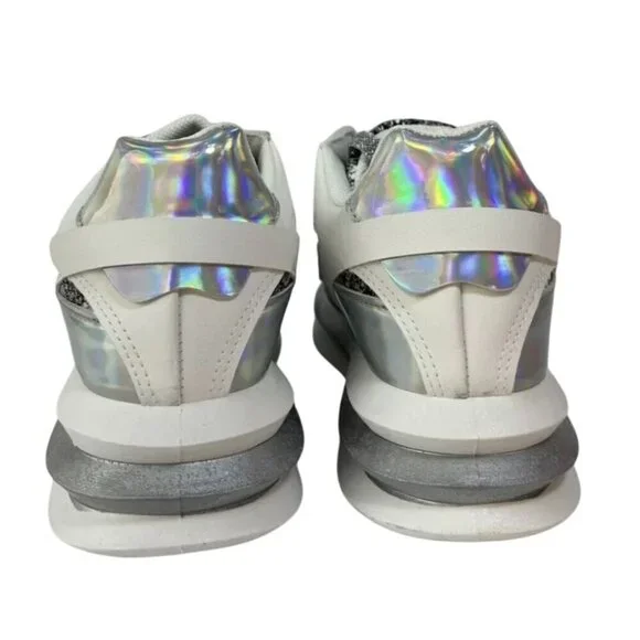 UNILADY / Franky-2 / Sneaker / Reflective & Snakeskin / Pattern Chunky Sneakers - Picture 5 of 9